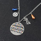 Stranger Things Necklace Bulb Letter Pendant