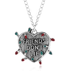 Stranger Things Necklace Bulb Letter Pendant