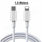 For I Phone 14 13 12 11 Pro Mini XR XS MAX Fast Charging USB-C PD Plug Charger Cable
