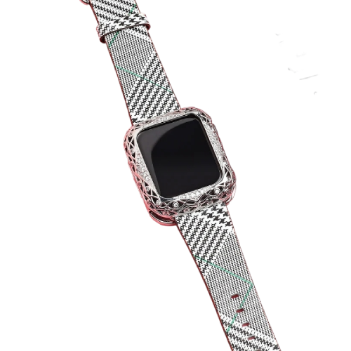 Watch Metal Copper Case Skeleton Diamond Protective Case